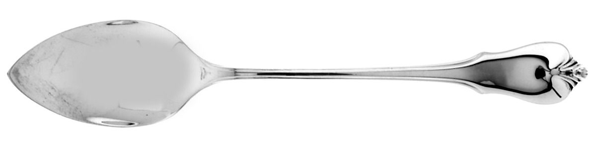 Grand Colonial (Sterling, 1942, No Monos) Fruit/Orange Spoon by Wallace Silver-1