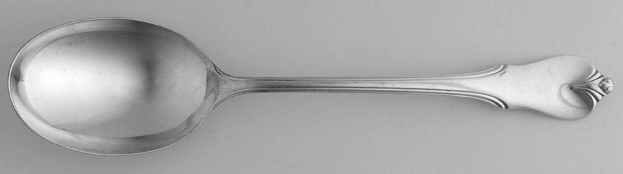 Grand Colonial (Sterling, 1942, No Monos) Tablespoon (Serving Spoon) by Wallace Silver-1