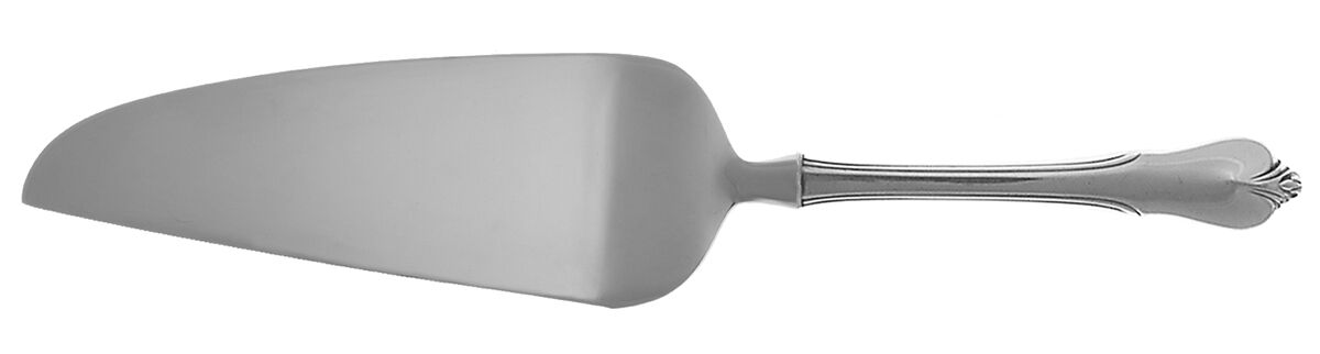 Grand Colonial (Sterling, 1942, No Monos) Pie and Cake Server with Stainless Blade HC by Wallace Silver-1