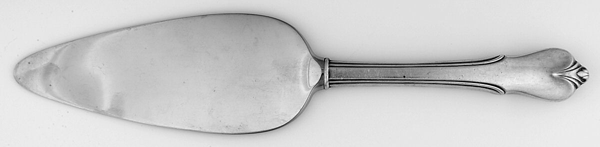 Grand Colonial (Sterling, 1942, No Monos) Pie Server with Stainless Blade by Wallace Silver-1