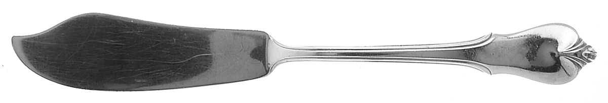 Grand Colonial (Sterling, 1942, No Monos) Flat Handle Master Butter Knife by Wallace Silver-1