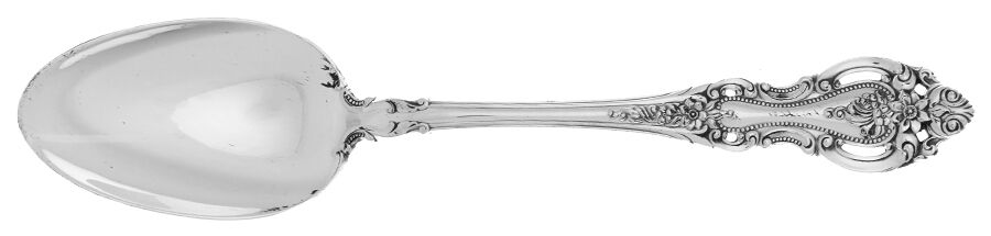 Grand Victorian (Sterling, 1973) Dessert/Oval Soup Spoon by Wallace Silver-1