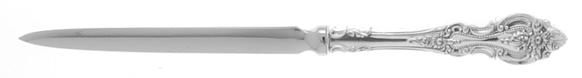 Grand Victorian (Sterling, 1973) Letter Opener with Stainless Blade by Wallace Silver-1