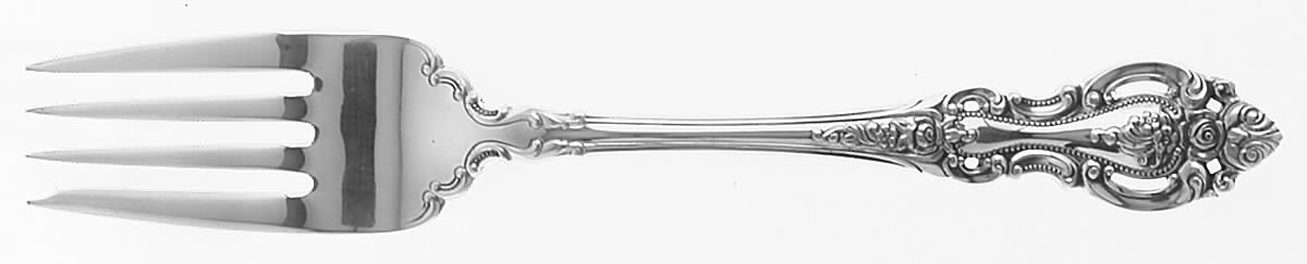 Grand Victorian (Sterling, 1973) Individual Salad Fork by Wallace Silver-1