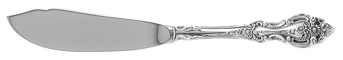 Grand Victorian (Sterling, 1973) Hollow Handle Master Butter Knife by Wallace Silver-1