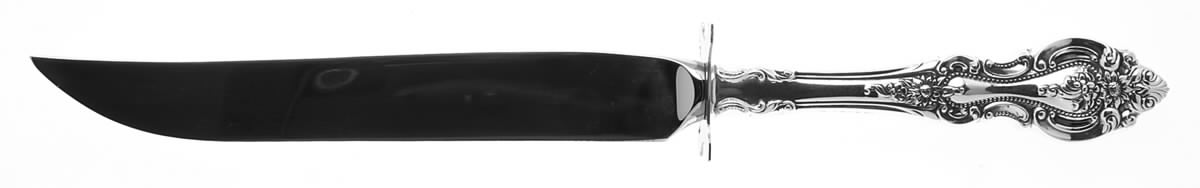 Grand Victorian (Sterling, 1973) Small Steak Carving Knife with Stainless Blade by Wallace Silver-1