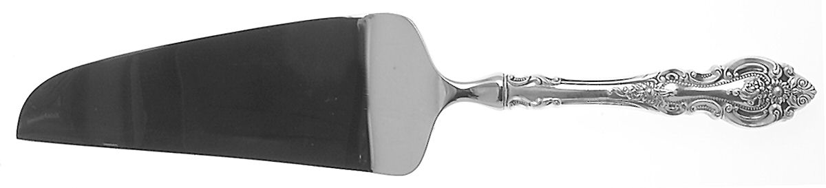 Grand Victorian (Sterling, 1973) Pie & Cake Server with Stainless Blade by Wallace Silver-1