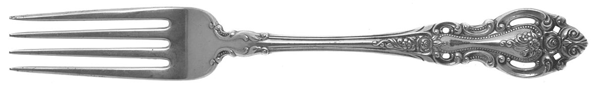 Grand Victorian (Sterling, 1973) Fork by Wallace Silver-1