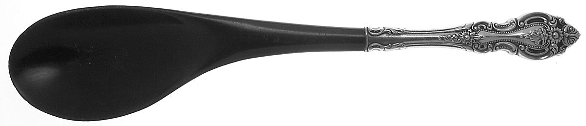 Grand Victorian (Sterling, 1973) Salad Serving Spoon with Plastic Bowl by Wallace Silver-1