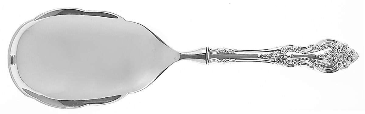 Grand Victorian (Sterling, 1973) Serving Spoon with Stainless Bowl by Wallace Silver-1