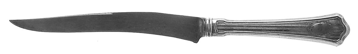 Hamilton (Sterling, 1911, No Monograms) Small Steak Carving Knife with Stainless Blade by Wallace Silver-1