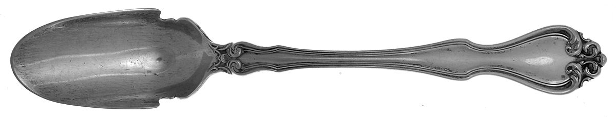Hampton (Sterling, 1904) Solid Large Cheese Scoop by Wallace Silver-1