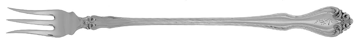 Hampton (Sterling, 1904) Long Handle Pickle/Olive Fork by Wallace Silver-1