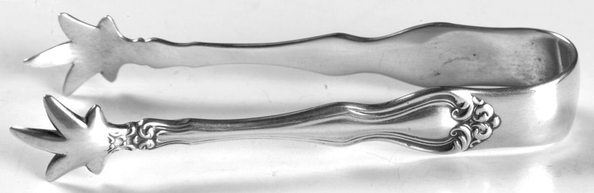 Hampton (Sterling, 1904) Bon Bon Tongs by Wallace Silver-1