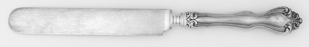 Hampton (Sterling, 1904) Blunt Hollow Knife with Bolster by Wallace Silver-1