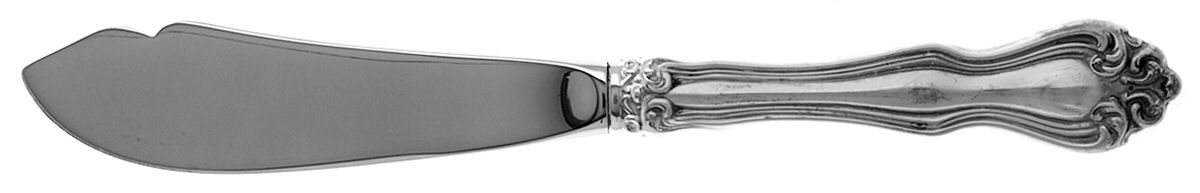 Hampton (Sterling, 1904) Hollow Handle Master Butter Knife by Wallace Silver-1