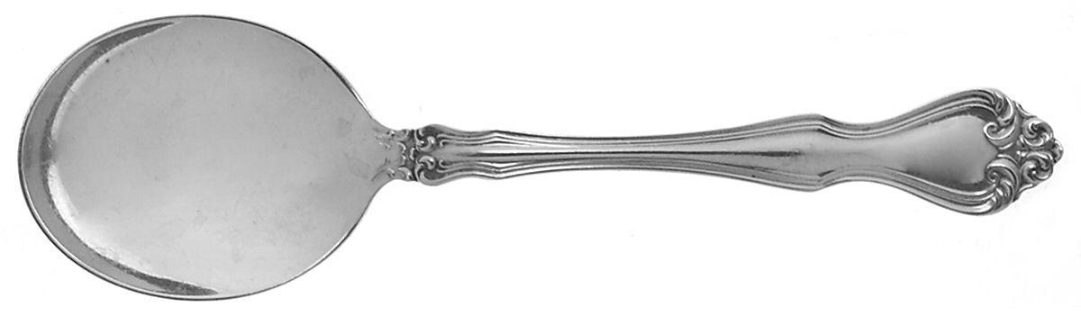 Hampton (Sterling, 1904) Round Bowl Soup Spoon (Cream Soup) by Wallace Silver-1