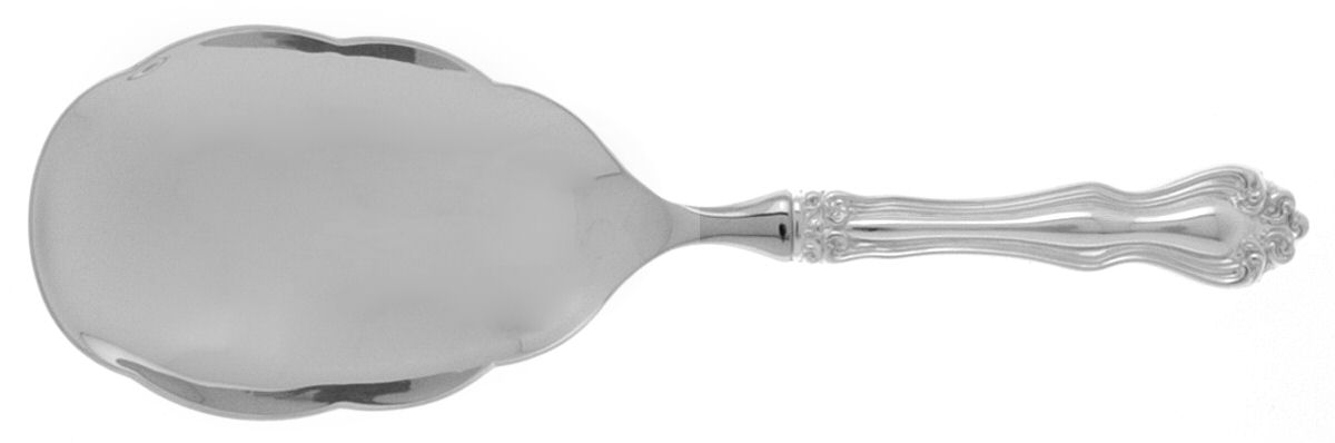 Hampton (Sterling, 1904) Utility Serving Spoon with Stainless Bowl by Wallace Silver-1