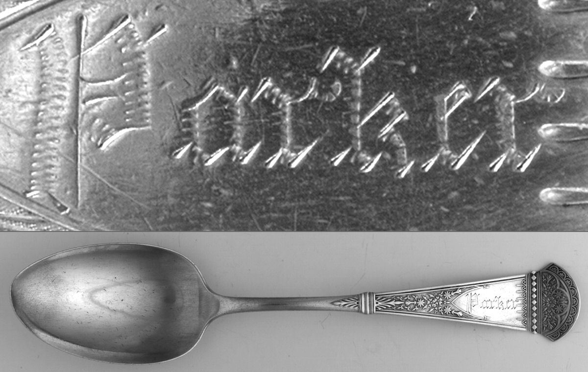 Hawthorn (Sterling, 1870) Tablespoon (Serving Spoon) by Wallace Silver-1