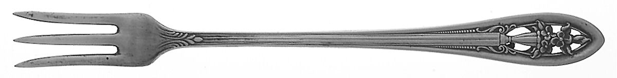 Hollywood I (Silverplate, 1937) Cocktail/Seafood Fork by Wallace Silver-1