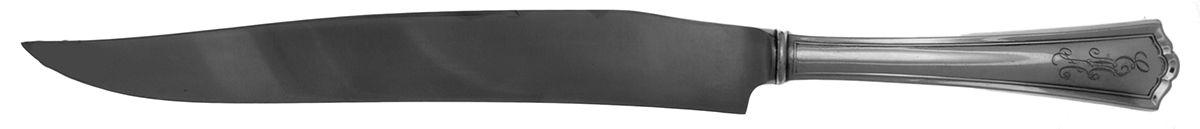 Hudson (Silverplate, 1917) Large Stainless Blade Roast Carving Knife by Wallace Silver-1