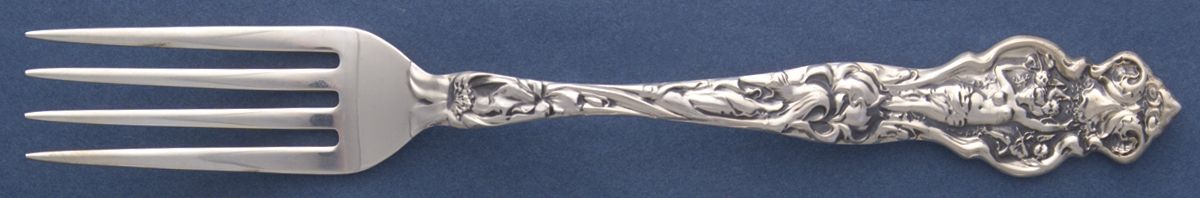 Irian (Sterling, 1902, No Monograms) Fork by Wallace Silver-1