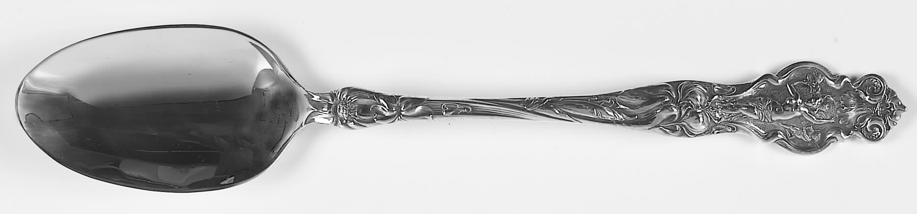 Irian (Sterling, 1902, No Monograms) Large Solid Dressing Spoon by Wallace Silver-1
