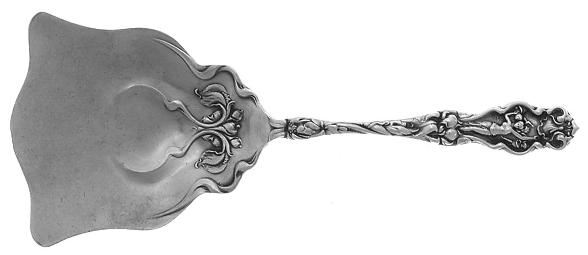 Irian (Sterling, 1902, No Monograms) Bon Bon Scoop by Wallace Silver-1