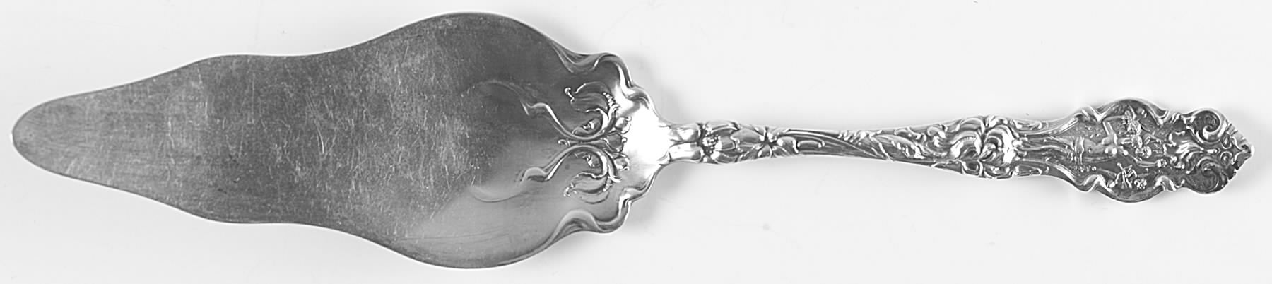 Irian (Sterling, 1902, No Monograms) Large Jelly Knife by Wallace Silver-1