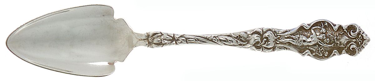 Irian (Sterling, 1902, No Monograms) Orange Spoon by Wallace Silver-1