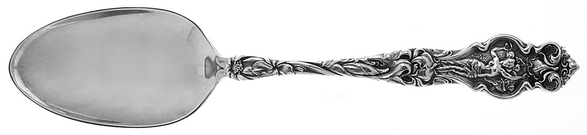 Irian (Sterling, 1902, No Monograms) Tablespoon (Serving Spoon) by Wallace Silver-1