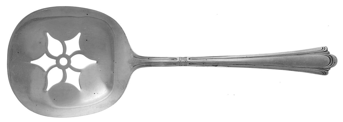 Iris (Silverplate, 1936) Tomato Server, Solid Piece by Wallace Silver-1