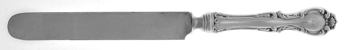 Joan (Silverplate, 1896) Blunt Hollow Knife by Wallace Silver-1