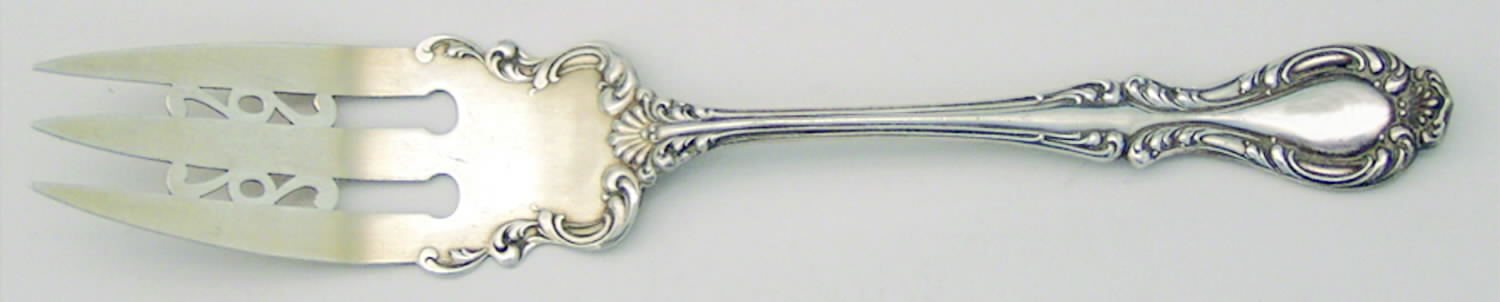 Joan (Silverplate, 1896) Cake Serving Fork by Wallace Silver-1