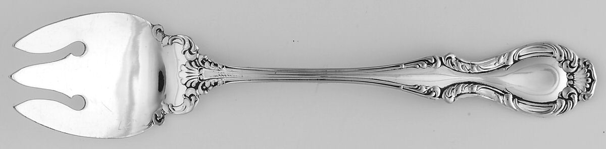 Joan (Silverplate, 1896) Ice Cream Fork by Wallace Silver-1