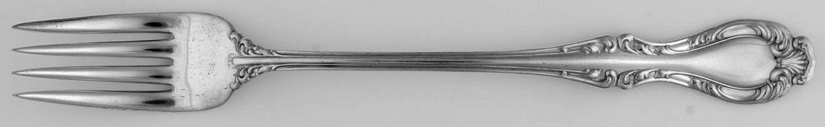 Joan (Silverplate, 1896) Grille Fork (Viande) by Wallace Silver-1