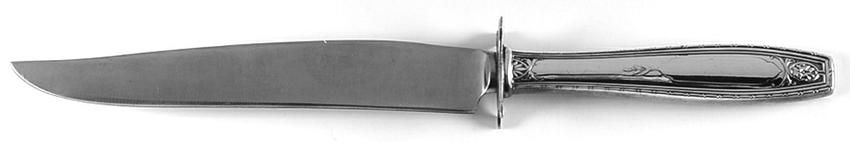 Juliet (Sterling, 1924, No Monograms) Small Steak Carving Knife with Stainless Blade by Wallace Silver-1