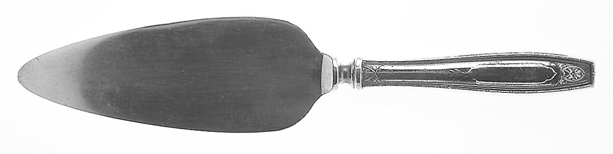 Juliet (Sterling, 1924, No Monograms) Pie Server with Silverplate Blade by Wallace Silver-1