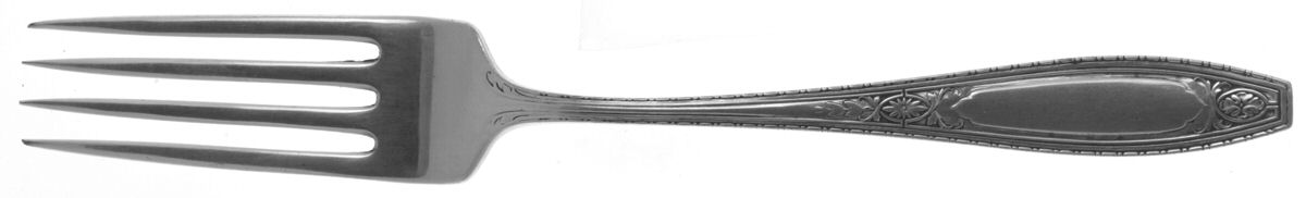 Juliet (Sterling, 1924, No Monograms) Fork by Wallace Silver-1