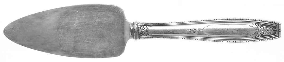 Juliet (Sterling, 1924, No Monograms) Cheese Server with Silverplate Blade by Wallace Silver-1