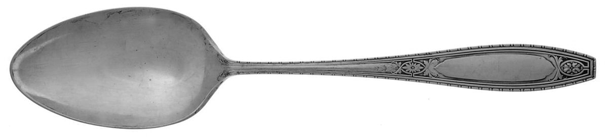Juliet (Sterling, 1924, No Monograms) Tablespoon (Serving Spoon) by Wallace Silver-1