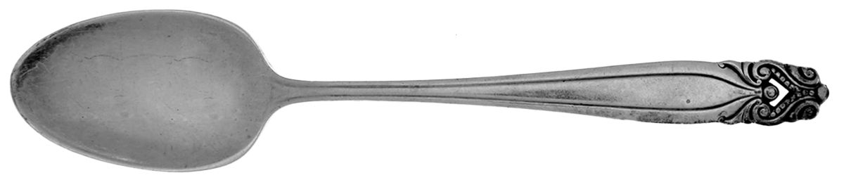 King Christian (Sterling, 1940, No Monograms) Demitasse Spoon by Wallace Silver-1