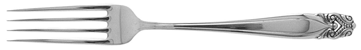King Christian (Sterling, 1940, No Monograms) Fork by Wallace Silver-1