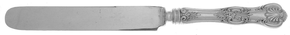 Kings (Sterling, 1903) Blunt Hollow Handle Knife W/Bolster by Wallace Silver-1