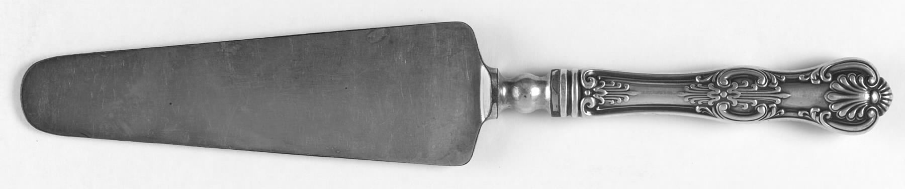 Kings (Sterling, 1903) Pie Server with Silverplate Blade by Wallace Silver-1