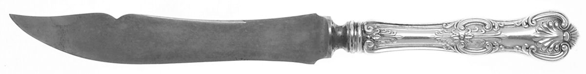 Kings (Sterling, 1903) Small Steak Carving Knife with Stainless Blade by Wallace Silver-1
