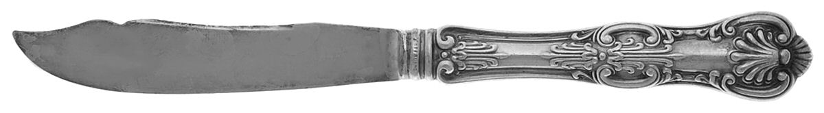 Kings (Sterling, 1903) Individual Fruit Knife with Silverplate Blade by Wallace Silver-1