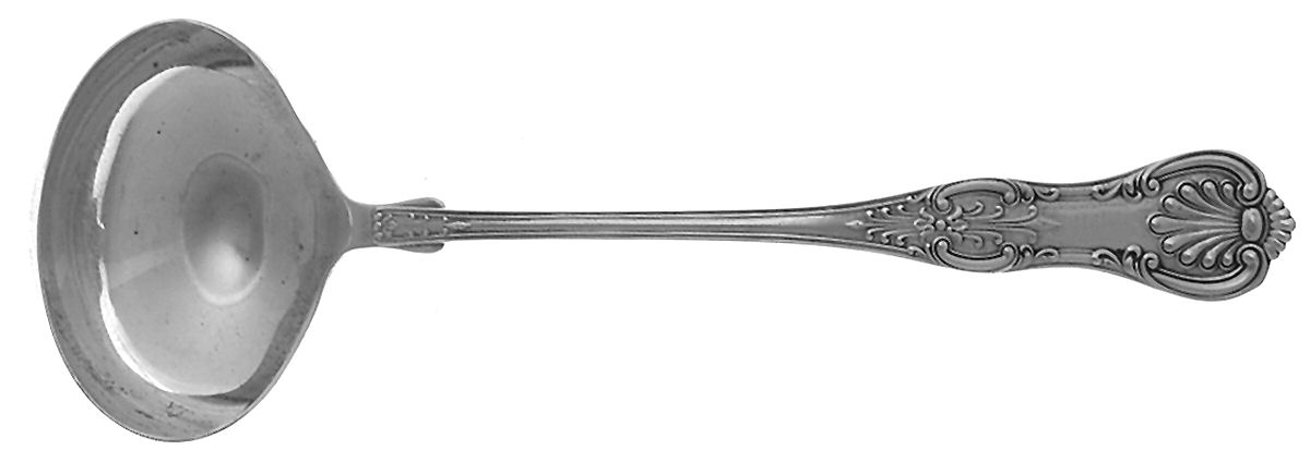 Kings (Sterling, 1903) Oyster Ladle Solid Piece by Wallace Silver-1