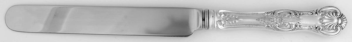Kings (Sterling, 1903) Blunt Hollow Knife with Bolster by Wallace Silver-1