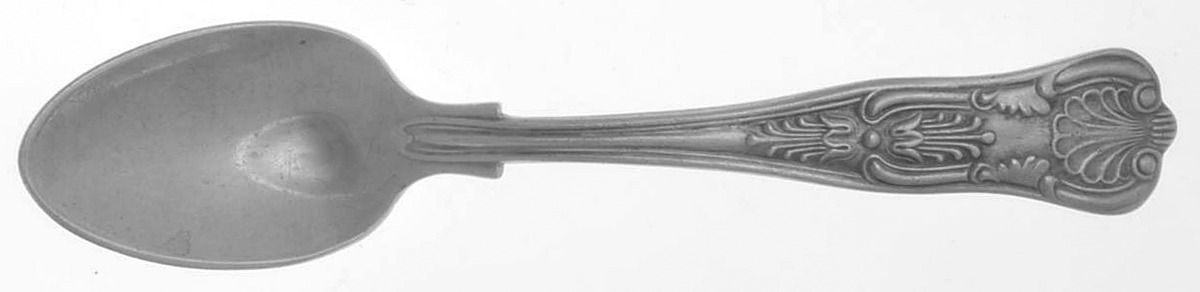 Kings (Silverplate, 1987) Demitasse Spoon by Wallace Silver-1
